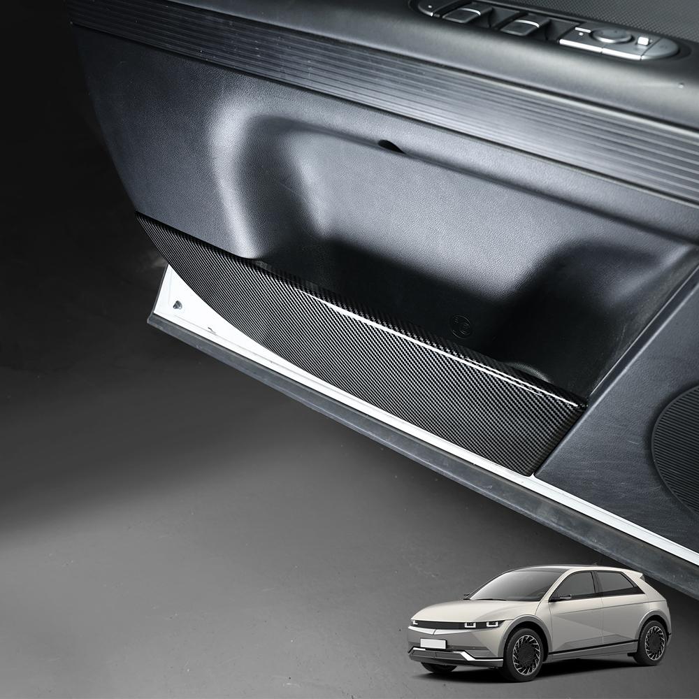 4PCS Car Door Anti Kick Pad Covers Frame Interior Inner Door Trim For Hyundai IONIQ 5 / IONIQ 5 N 2026-2026 Accessories LHD/RHD