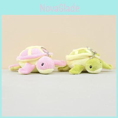 Chaveiro Acessório Tartaruga de Pelúcia Adorável Fofa Boneca de Animal de Pelúcia Macia Para Bolsas