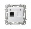 Single Computer Socket, Category 5e MMC - WHITE, SAPPHIRE