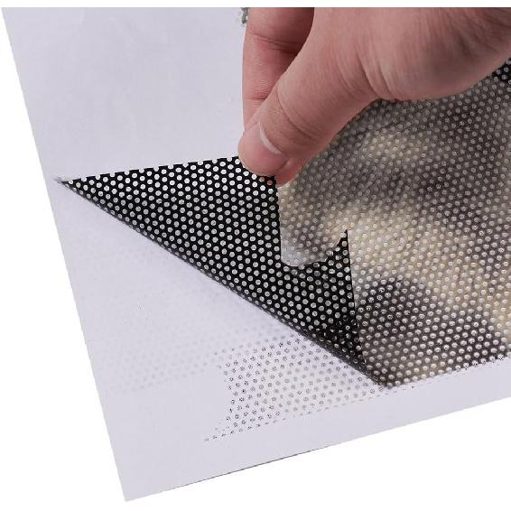Raccoon Pattern Car Side Window Decal Vinyl Stickers Perforated Funny Car Window Decal Left and Right Side Window Cling, 11.61'' x 10.24''