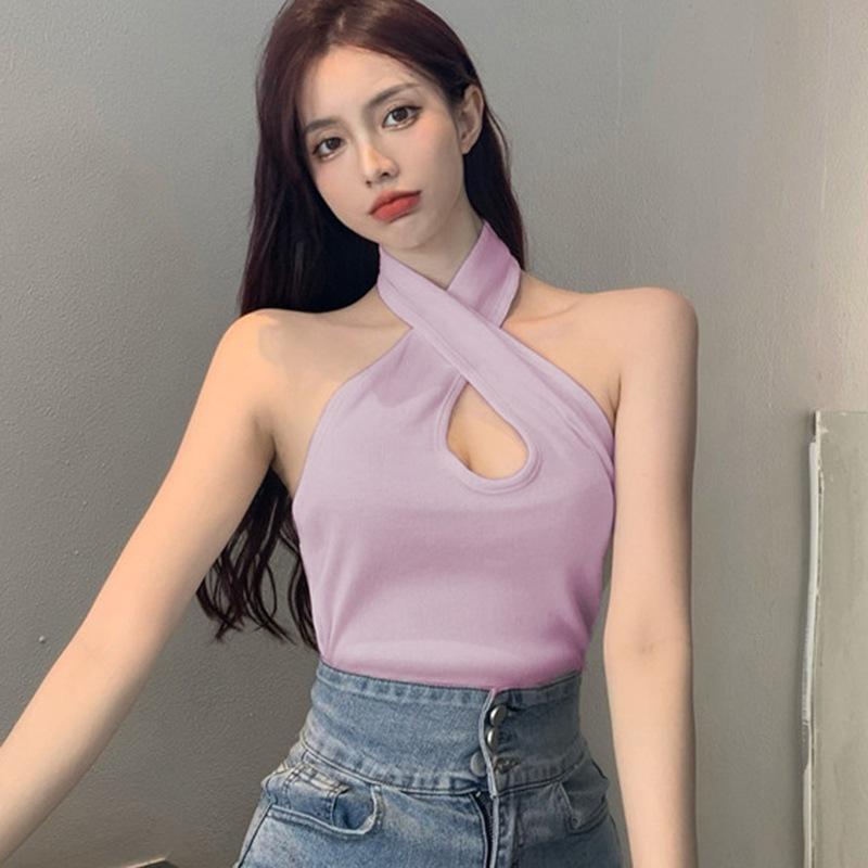 

Маленький ремень с полой шеей, тонкий короткий нагрудный подвесной жилет с крестом, женский One Size