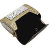 White Women Clutch Antique Indian Handmade Square Mosaic Metal Bag Women/Girls Bridal Metal Clutch
