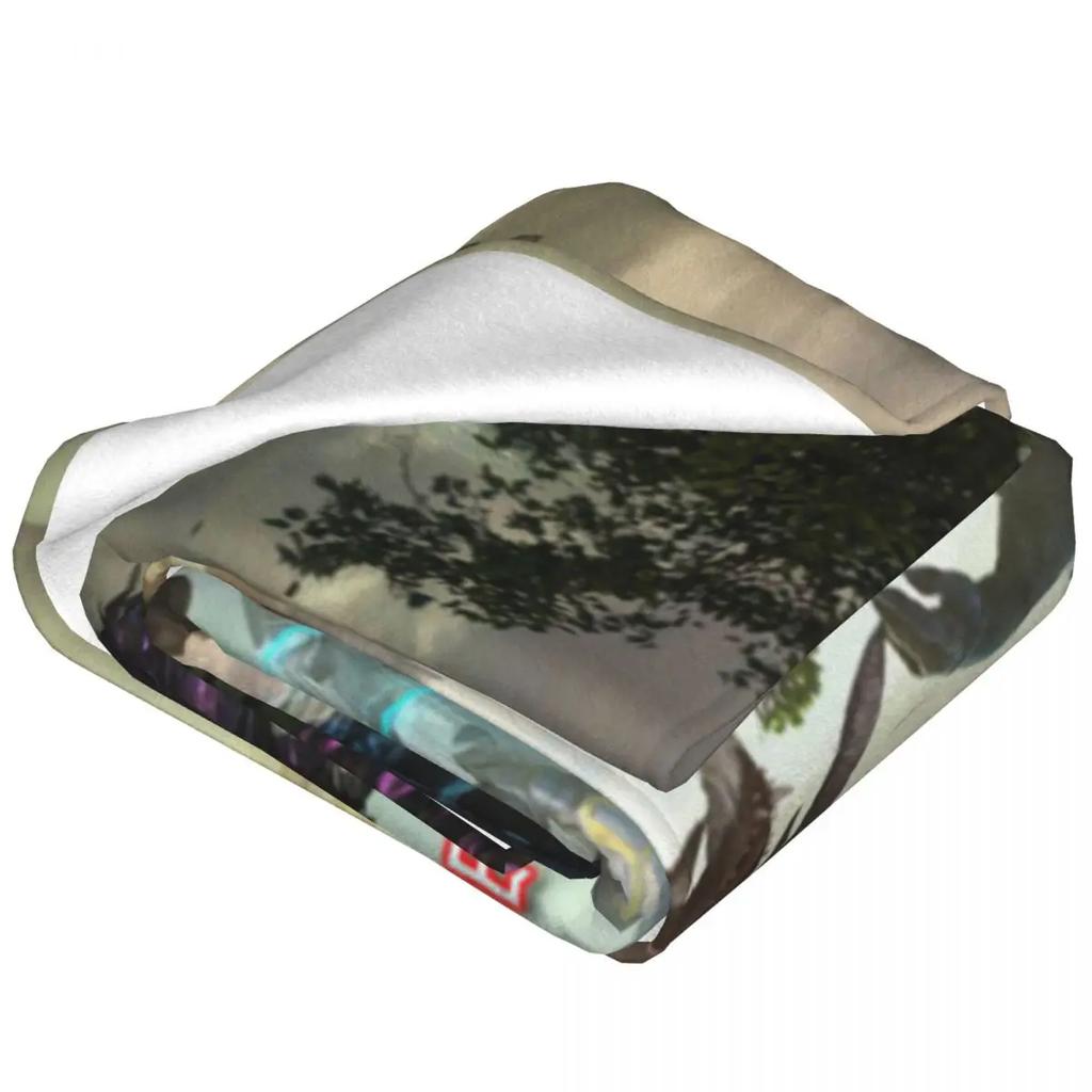 A-Ark Extinction Flannel Blanket Survival Evolved Game Super Warm Throw Blanket for Couch Chair Travel Bedspread Sofa Bed Cover