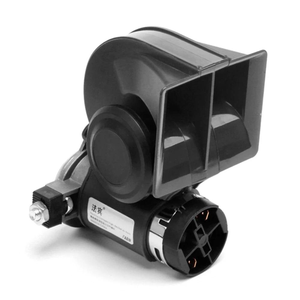 1PCS 12V Snail Air Dual Tone Horn Kits Waterproof Auto Twin Dual Tone Compact Horn Tools For Truck Motorcycle Car Accessories