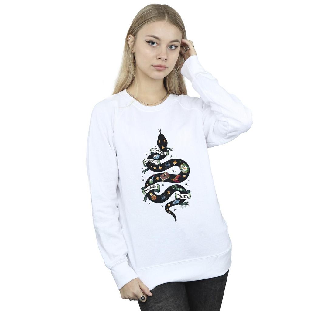 Harry Potter Womens/Ladies Slytherin Sketch Sweatshirt