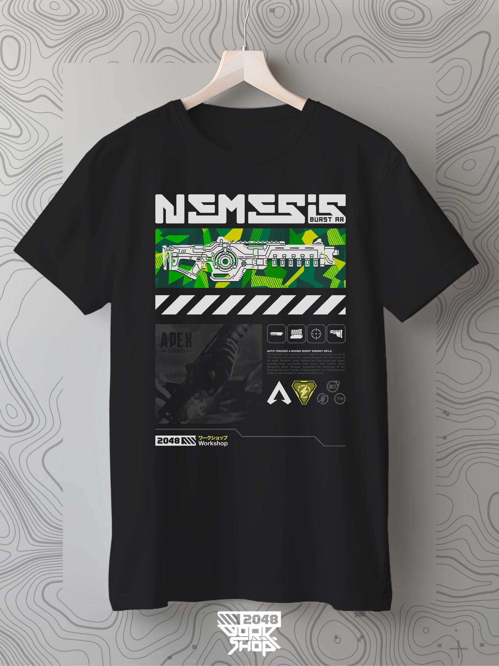 Apex Legends Nemesis Gun Unisex T-Shirt S