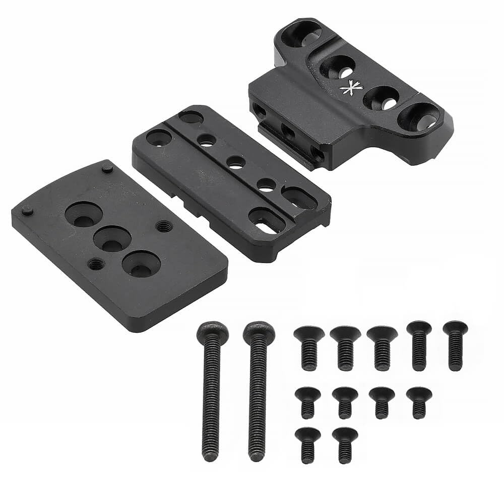 Ryohin Buhin UNITY FAST COG Mount Dedicated Offset Dot Sight Mount Replica with 2 Mount Bases (T1/T2 Series, RMR/SRO Series)