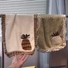 Soft, Absorbent Coral Fleece Towel - No Shedding, Thick, Large Bath & Face Towel for Couples
