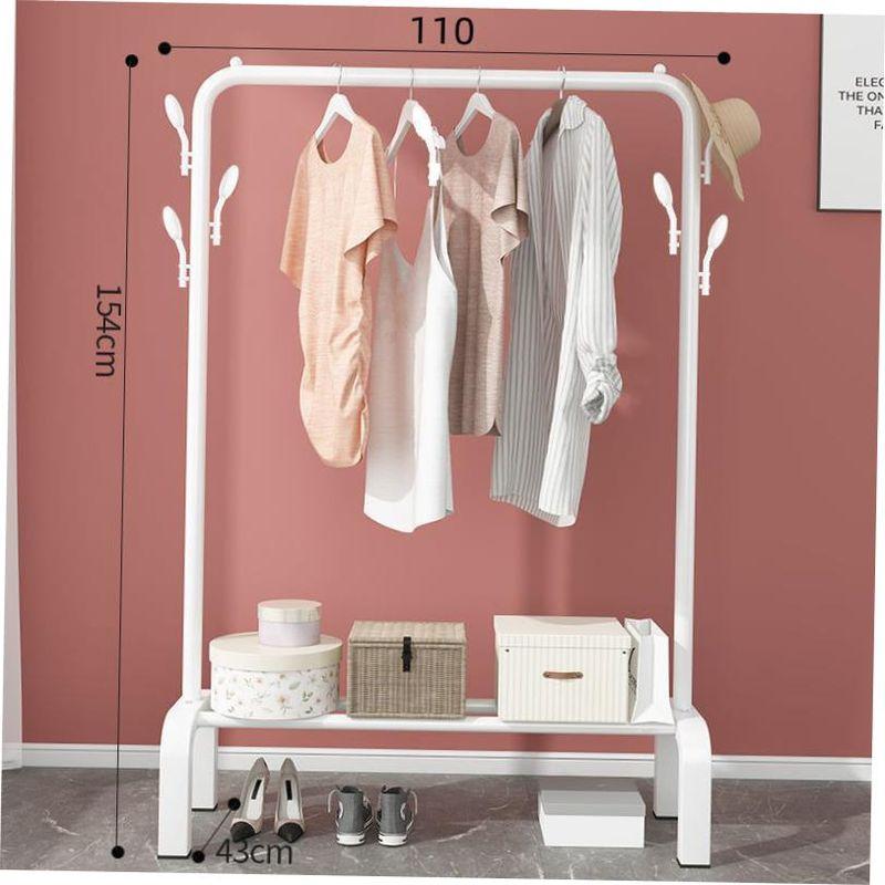 Hanging Clothes Rack One-pole Hanger Bedroom Simple Drying