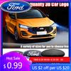 New 2026 Car Sticker Metal Front Grille Rear Trunk Emblem Stickers for Ford Focus Mondeo Ranger 3D Car Logo Badge Waterproof Aut
