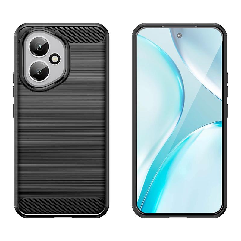 For Huawei Honor 400 Case Cover For Honor 400 Capas Phone Bumper Back Shockproof Soft TPU Carbon Fiber Cover Honor 400 Honor400