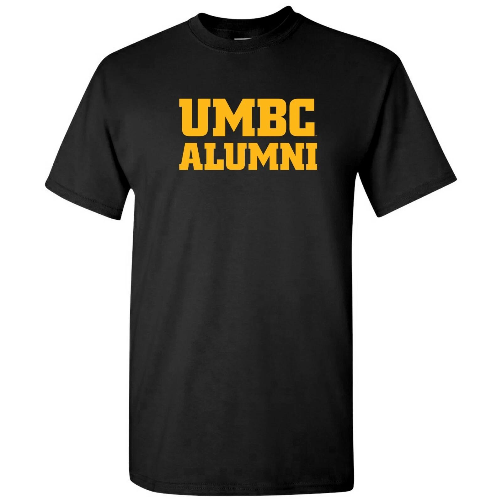UMBC Retrievers Basic Block Alumni Collegiate T Shirt - Black M