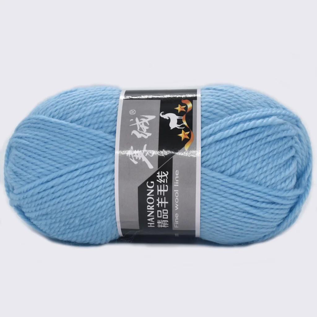 6 stk Supertykt Ullgarn 300g (10.56oz) for Strikking & Hekling Rask DIY Chunky Teppe Sjal Skjerf Ullbukser Tykt Håndverksgarn