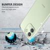 Coque pour Xiaomi Redmi Note 17 Pro Max 5G, Silicone Antichoc Slim Coins Renforcés Transparent