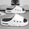 Fashion Comfortable Soft EVA Slides Thickened Anti-Slip Indoor Outdoor Couple Shoes Heightening Flip Flops Fresh Fragrance All Seasons