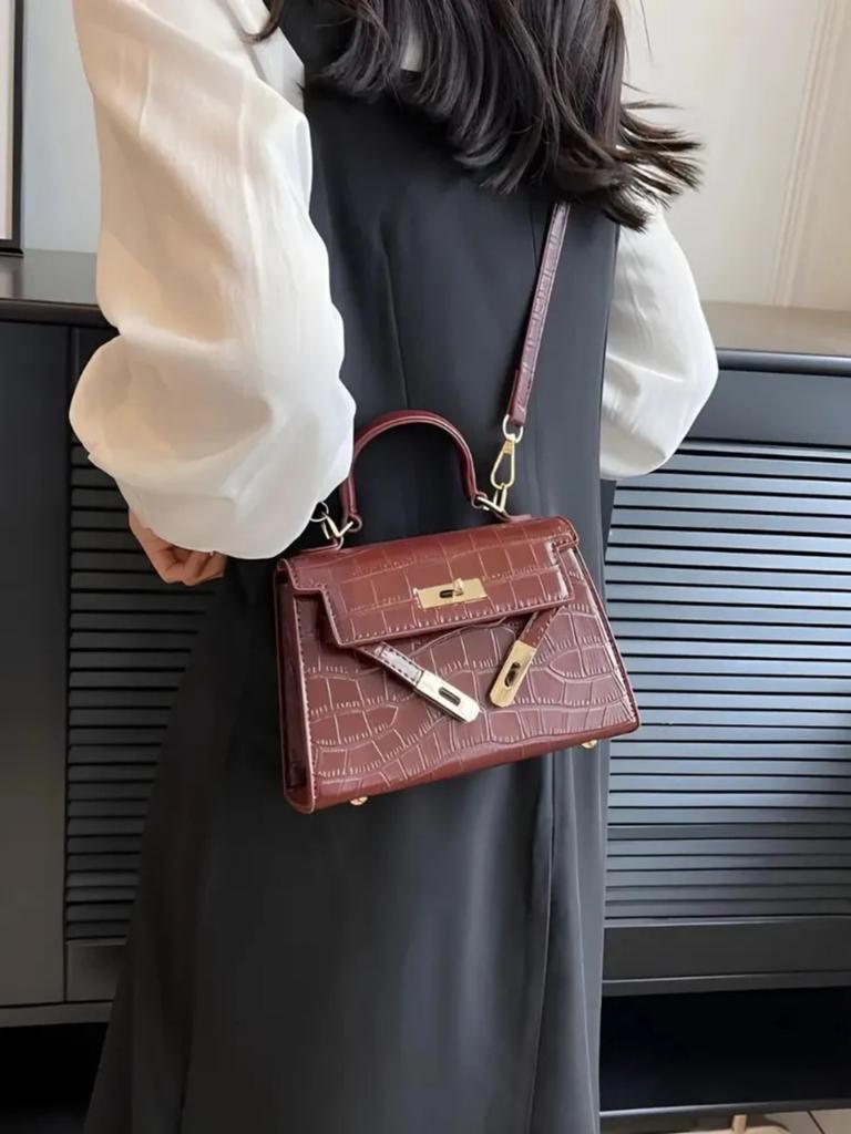 Fashionable Pattern High-end Versatile Handheld Shoulder Crossbody Bag