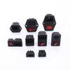 1pc 2 3 Pin IEC320 C14 Electrical Power Socket 250V Rocker Switch Brass 10A C6 Fuse Inlet Plug Connector Computer Mount Outlet
