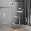 Moderno Semplice Porta Vasi a Più Strati da Pavimento per Decorazione Interna e da Balcone