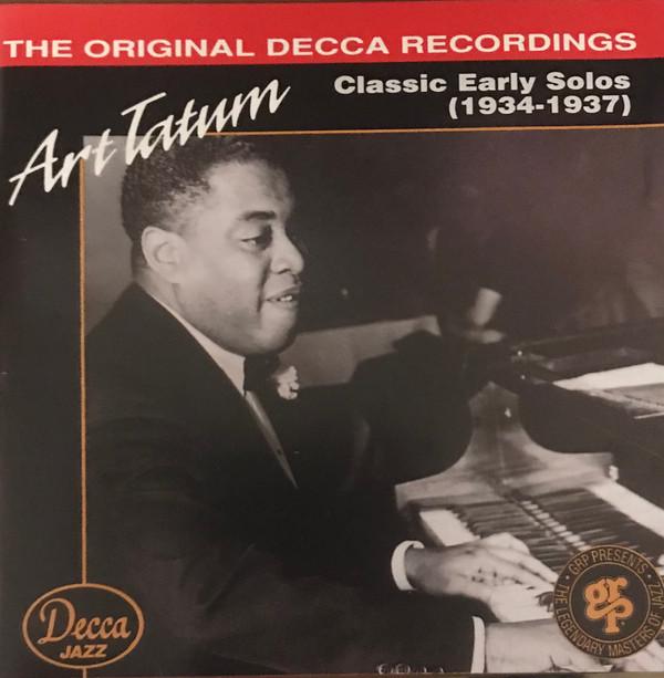 

CD ART TATUM - Classic Piano Solos GRD607 Decca Jazz 1991 US Jazz Used