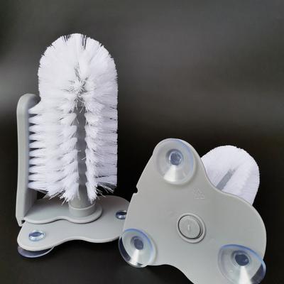 Creative Wall Suction Lazy Automatic Cup Brush Glass Cleaning Brush