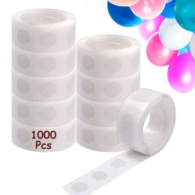 1/10 Roll Double-sided Adhesive  Dots, Transparent Removable Balloon Adhesive Tape Glue , For Diy