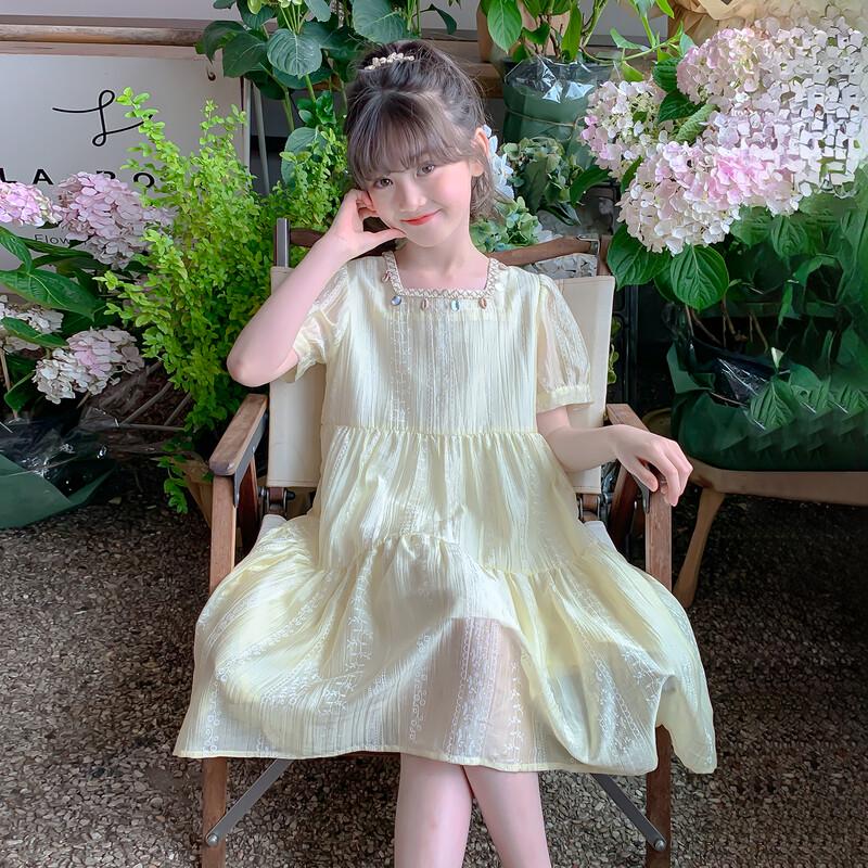 Girls' Summer Sleeveless Maxi Dress