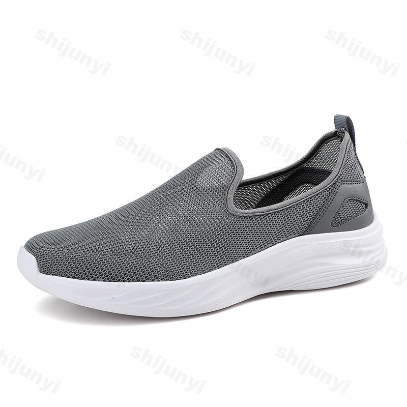 Men Casual Shoes Breathable Soft Sneakers 2025 Summer Autumn Comfortable Outdoor Running Shoes Anti Slip Walking Shoes