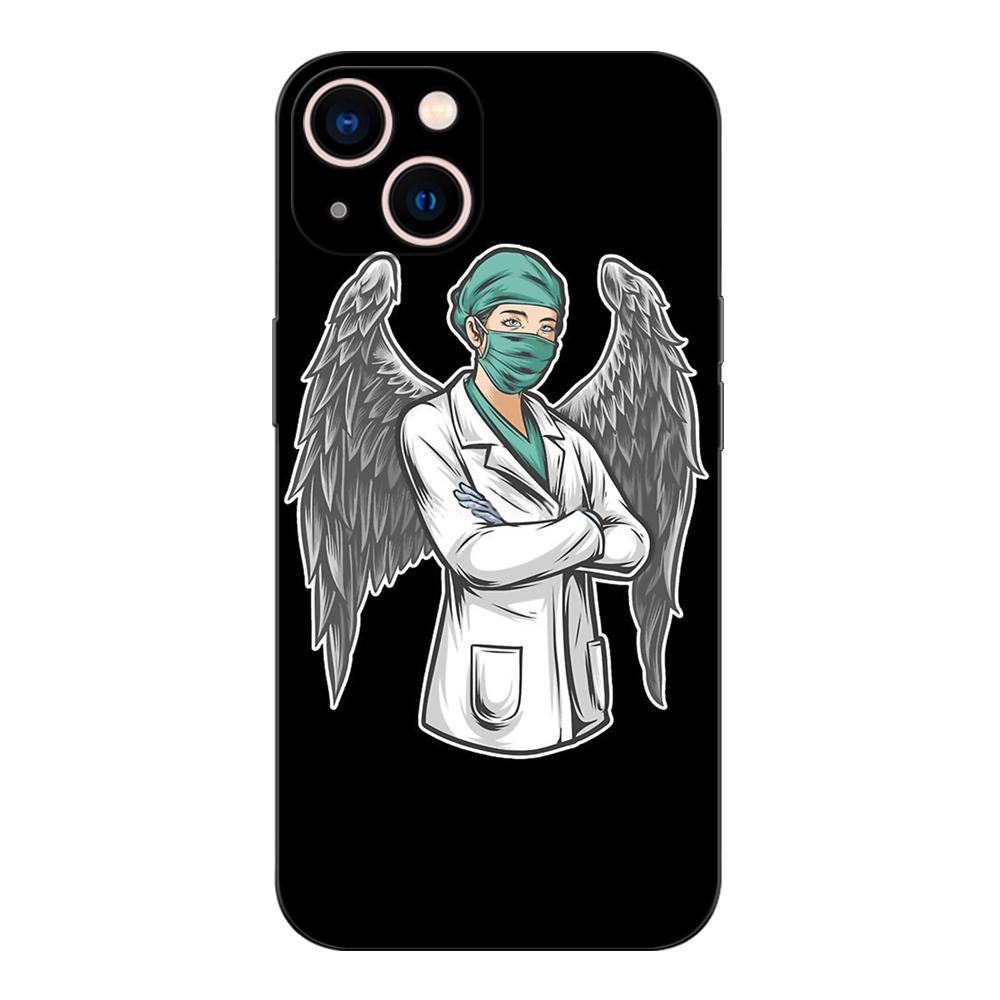 Black tpu Case For Huawei Honor 20 Lite 10 10i 20S 30S 30 7A 5.45 7s 7C 5.7 Cover nursing art drawing