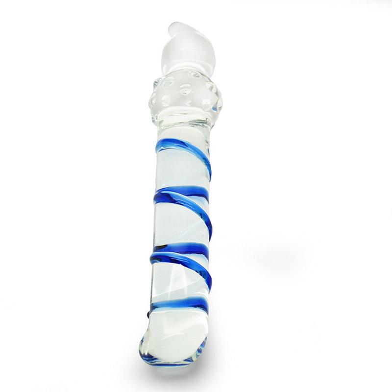 Gode ​​en verre de cristal pour point G et point G, jouets sexuels d'amour, jouets anaux, produits érotiques Audlt