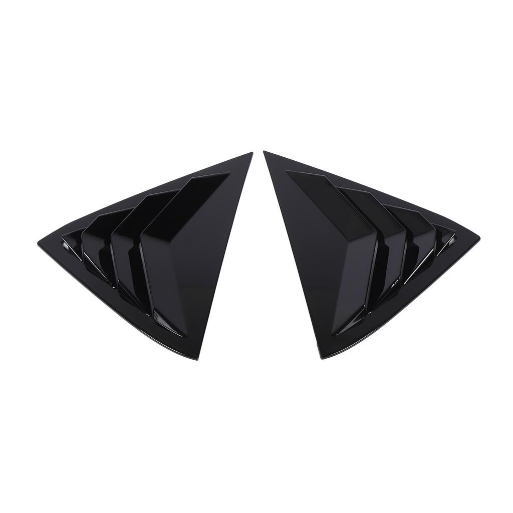 1 P  Rear Side Window Louver Privacy   Reduce Temperature Window Louver   Vent Scoop Shade Cover Blind for   MK7 7.5 2008 to 2017