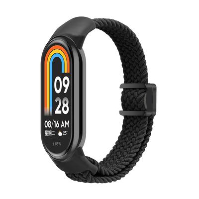 Braided Solo Loop Strap for Xiaomi Mi Band 10 9 8 Accessories Replacement Correa Xiaomi Smart Band 10 9 8 NFC Magnetic Bracelet