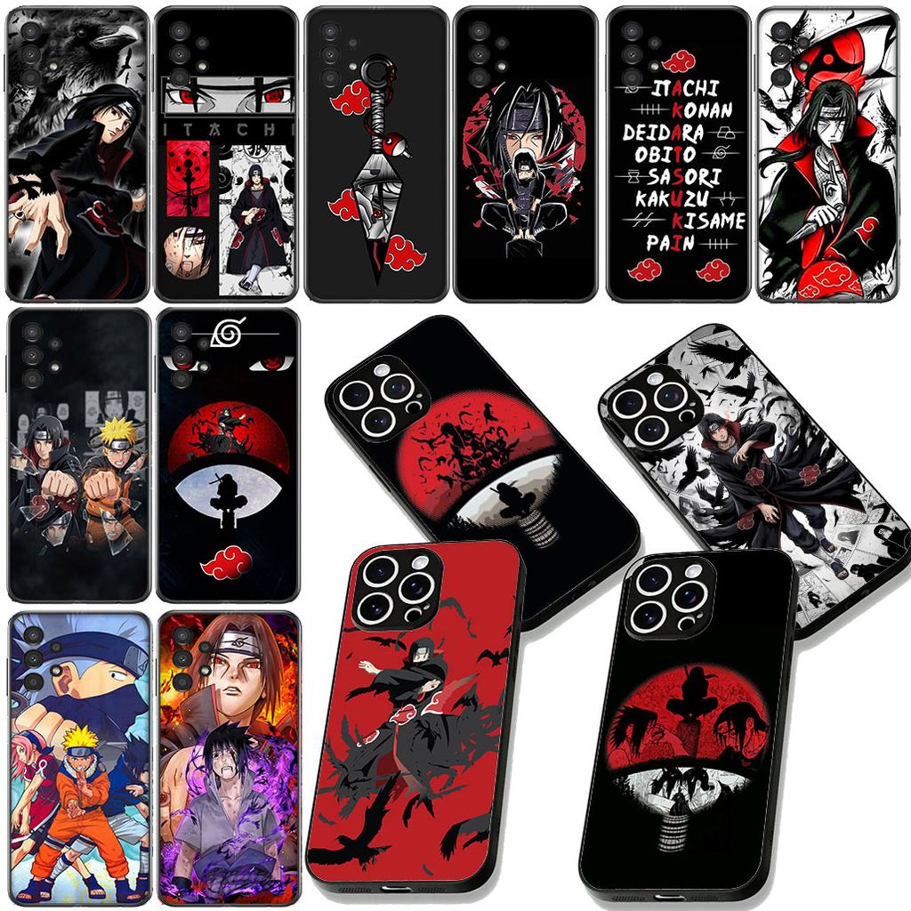 Cartoon Akatsuki Itachi Uchiha Narutos Phone Cover for OPPO A40 A60 A80 A38 A18 A17 A16 A78 A79 A54 A25 A57 4G 5G Coque Case