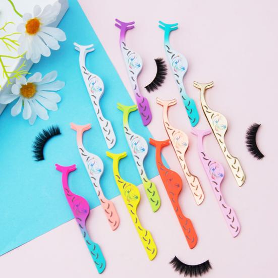 

Инструмент для ресниц Простой в использовании Профессиональный мини-практический вспомогательный пинцет для женщин