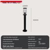 European Standard Waterproof Aluminum Glass Garden Light - Outdoor Minimalist Design