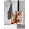 Metal Mesh Square Desktop Pencil Holder Makeup Sorting Storage Organizer Black Silver Gold Holder Stationery Supplies Basket