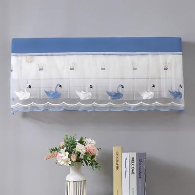 Air Conditioner Dust Cover Durable and Beautiful Embroidered Split Cover Comfort Dust Protection for Homes and Apartments