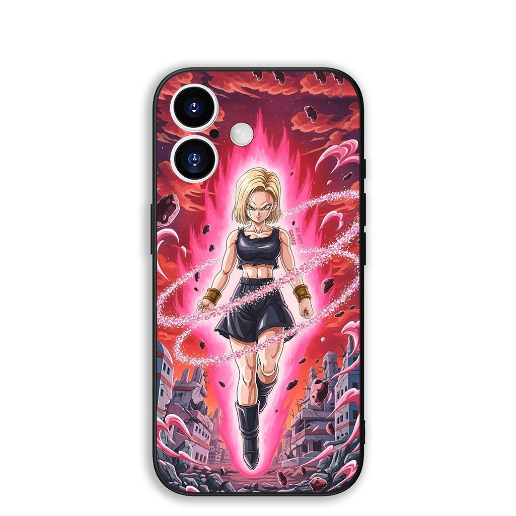 

Cover for Xiaomi Redmi Note 13 A3 14 Pro Plus 9T 14C 13C 13X 9C NFC + Pro+ 5G 4G Phone Case Android 18 Dragons Gokus Balls Super Redmi Note 14 4G (Global)
