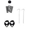 Reinforced Aluminum Tent Stake Regulable Angles High Strengths Shelter Stabilizers for Enhancing Outdoor Stability