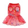 Small Dog Butterfly Princess Dress Lightweight Mesh Summer Cute Teddy Pet Coat for Cats and Dogs Spring Summer New Dog Clothes
