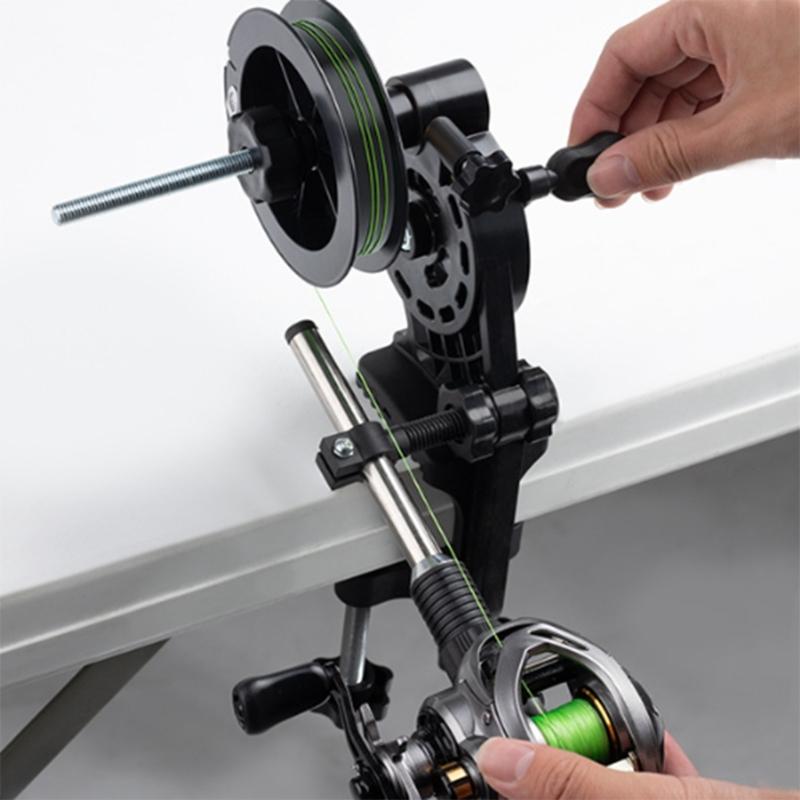 Winding System Fishing Line Winders 3.5:1 Ratio Adjustable Casting Reel Line Spooler Reel Line Management Tool