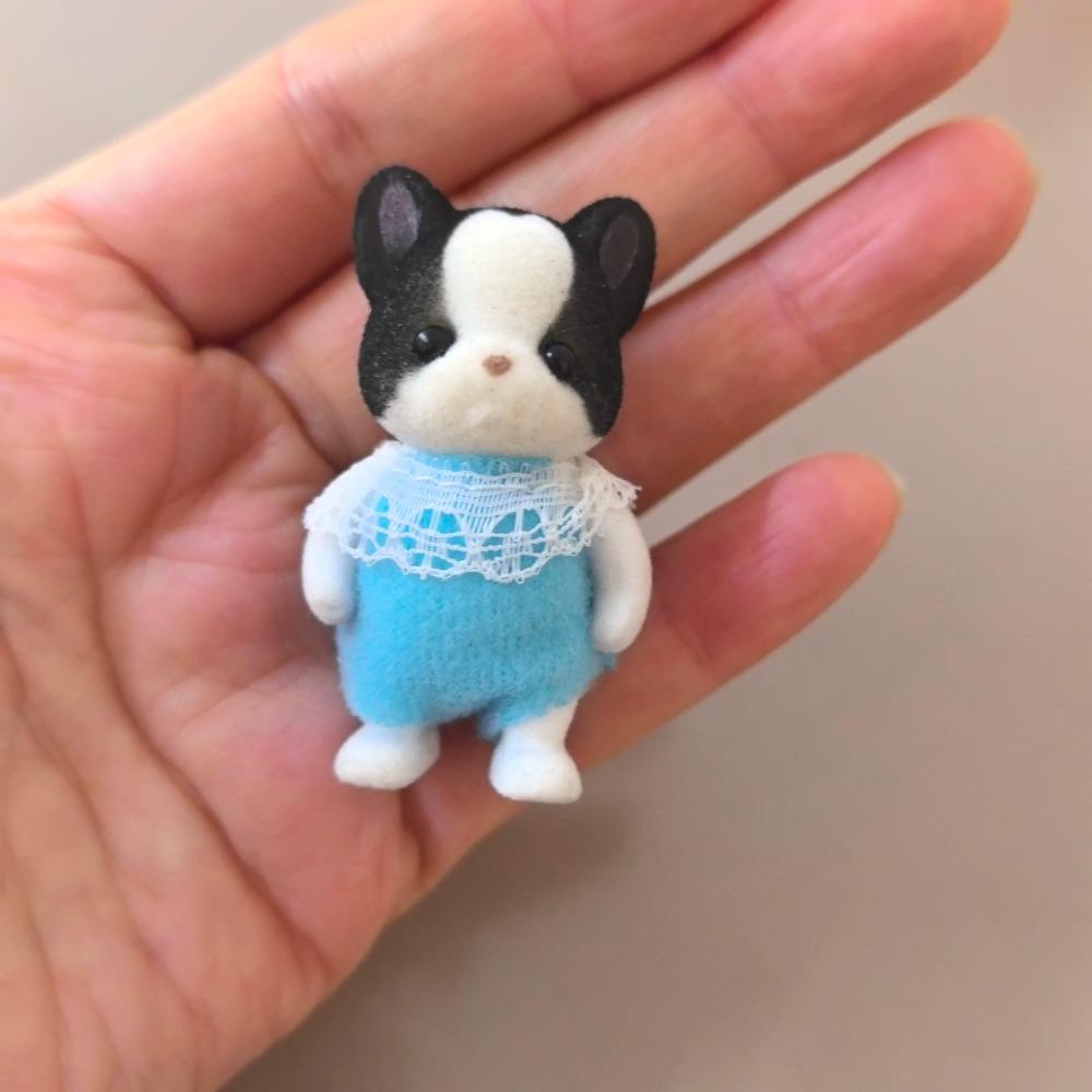 Simulation Wald Kaninchen Familie DIY Spielset Mini Kaninchen Bär Figur Spielzeug Puppen Kinder Geschenke