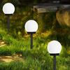 Solar Powered LED Bulb Lamp Energy Light Waterproof Outdoor Garden Light Street Solar Panel Ball Lights Lawn Yard Lamp