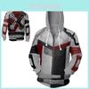 Carlos 3 Descendants Kapuzenpullover Cosplay Kostüm Reißverschluss Sweatshirt Jacke Unisex