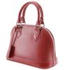 LOUIS VUITTON Alma BB Handbag M41160 2WAYShoulder Red Epi Leather Women Used