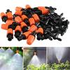 25x Adjustable Atomizing Nozzles Drip Irrigation Spray Emitters Easy To Connector