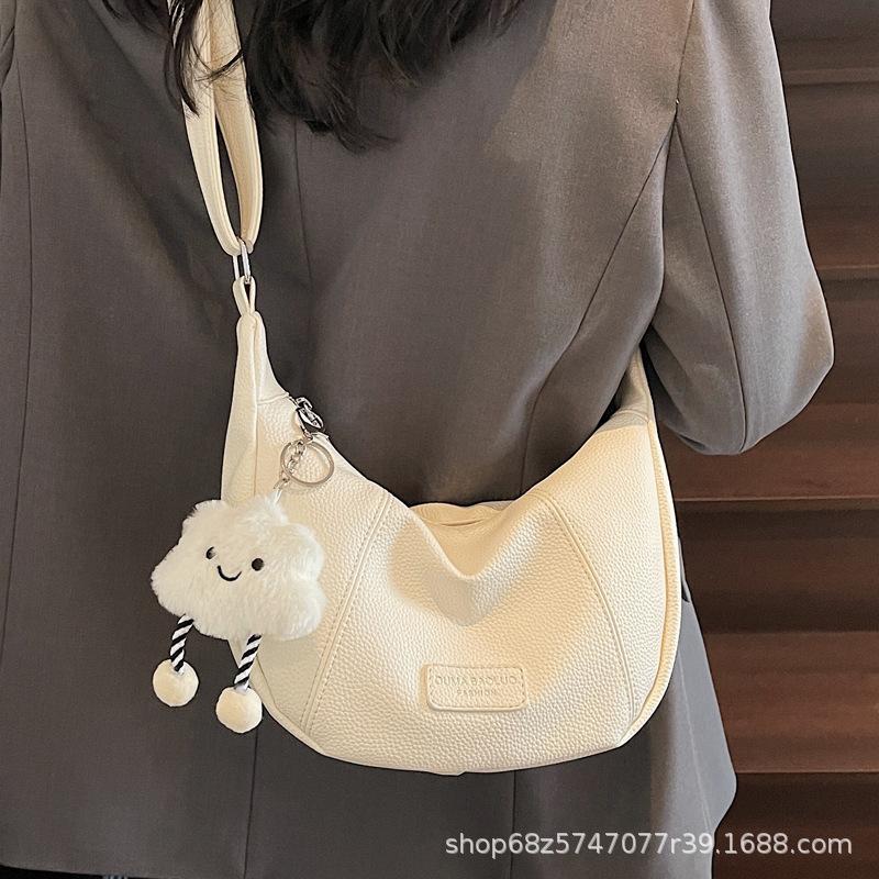 Niche Design Large Capacity Single Shoulder Armpit Dumpling Bag Women's 2025 Summer New Fashion Versatile Messenger Tote Bag