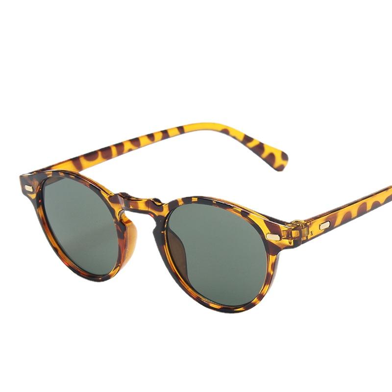 Retro Fashion Tom Round Style Sunglasses Men Vintage Women Brand Design Sun Glasses Male Female Uv400