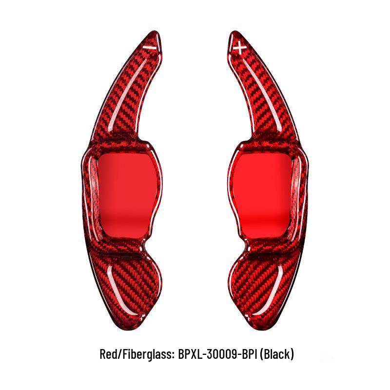 Real Carbon Fiber T-Carbon Steering Wheel Paddles for VW Golf 6, Scirocco, Magotan, Tiguan GTI
