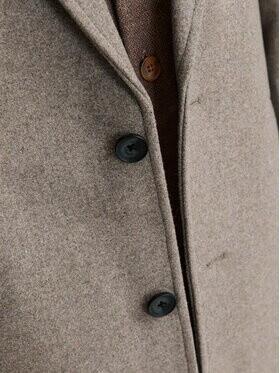 Пальто Jack & Jones Harrison Coat (12263845) Jjeharrison Wool Coat Sn (12263845) greige