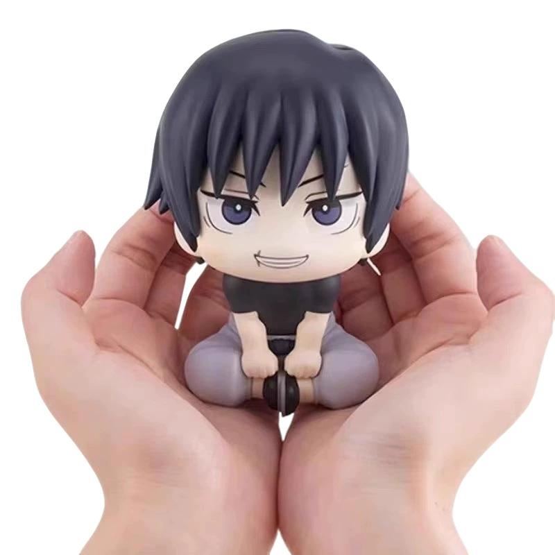 

Jujutsu Kaisen Gojo Satoru Character Model Anime Cartoon Doll Toy Crafts Resin Decoration Geto Suguru Sitting Position Figure